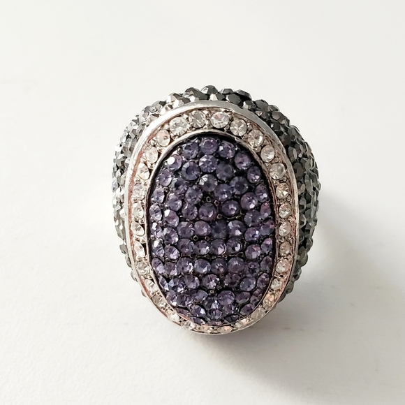 Justine Simmons Collection Purple and Marcasite - Picture 3 of 7